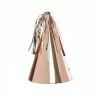 Five Star Rose Gold Party Hats With Tassel Pk10