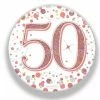 Alpen Sashes, Tiaras & Badges Sparkling Badge Rose Gold | #50