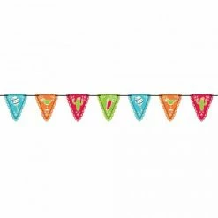 Balloon Agencies FIESTA MINI PAPER PENNANT FLAG BANNER