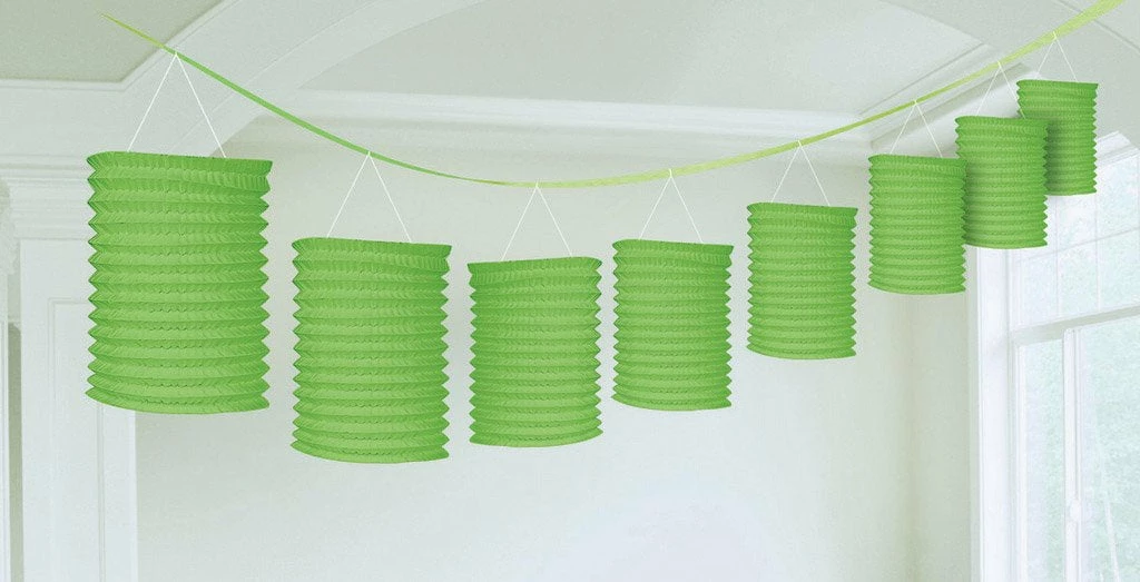Balloon Agencies Lantern Garland Green