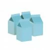Five Star Pastel Blue Milk Box Pk10 Loot Bags / Treat Boxes