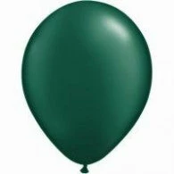 Not Specified Green Balloons/Forest Pearl ~ Singles ~ Pack ~ Helium Filled ~ Flat