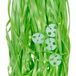 Five Star Ribbon & Pre-Ties Balloon Ribbon With Clips Pk25 ~ LIME GREEN