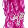 Five Star Balloon Ribbon With Clips Pk25 ~ MAGENTA