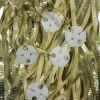 Five Star Balloon Ribbon With Clips Pk25 ~ METALLIC GOLD Ribbon & Pre-Ties