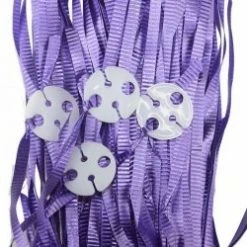 Five Star Balloon Ribbon With Clips Pk25 ~ PURPLE
