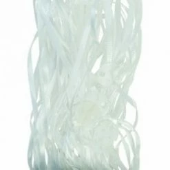 Five Star Ribbon & Pre-Ties Balloon Ribbon With Clips Pk25 ~ WHITE