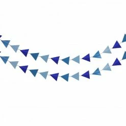 Five Star Triangle Shape Garland Garlands