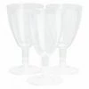 Five Star Wine Glasses Plastic Pk8 - 177ml Catering