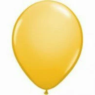 Not Specified Latex Balloons - 11" (28cm) Golden Rod Balloons Matte ~ Singles ~ Pack ~ Helium Filled ~ Flat