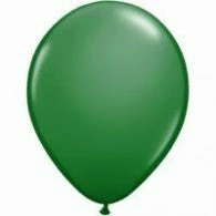 Not Specified Dark Green Balloons Standard/Matte ~ Singles ~ Pack ~ Helium Filled ~ Flat