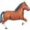 Not Specified Large Shape - Foil Balloons Horse Balloon Brown