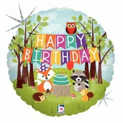 Not Specified Send Balloons Woodland Birthday Balloon / Bouquet
