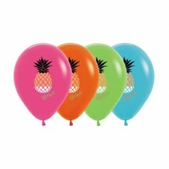 Not Specified Pineapple Latex Balloons Assorted Printed Balloons