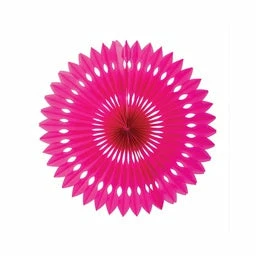 Five Star Hanging Fan 40cm | Magenta Paper Decor & Lanterns
