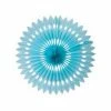 Five Star Paper Decor & Lanterns Hanging Fan 40cm | Pastel Blue