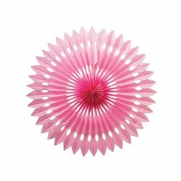Five Star Hanging Fan 24cm | Classic Pink
