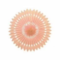Five Star Hanging Fan 40cm | Peach Pastel Party