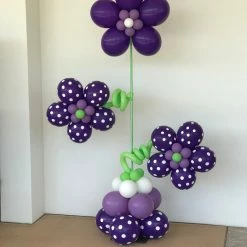 Not Specified Arches & Pillars Balloon Flower Pillar