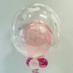 Not Specified Baby Shower Bubble Balloon - Girl Or Boy Baby Balloons