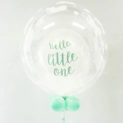 Party Planet Hello Little One Balloon | Baby Shower Balloon | Bubble Balloon Baby Balloons