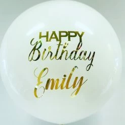 Not Specified Customised Balloons Custom Large Round Balloon Set