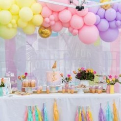 Party Planet Pastel Balloon Arch | Pastel Balloon Garland 5m