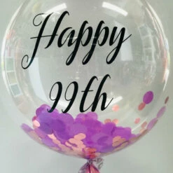Party Planet Customised Balloons Custom Birthday Balloon With Confetti