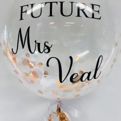 Not Specified Bridal Shower Custom Balloon - Future Mrs _____ Customised Balloons