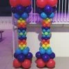 Not Specified Arches & Pillars Balloon Pillar - Rainbow Waisted