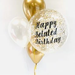 Party Planet Custom Confetti Balloon Bouquet