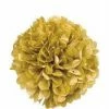 Metero Tissue Paper Puff Ball - Gold Puff Ball Hanging Decorations