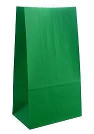 Metero Loot Bags / Treat Boxes Paper Loot Bags - Dark Green 12pk