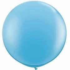 Not Specified Latex Balloons - 35" (90cm) Round Pale Blue Balloon
