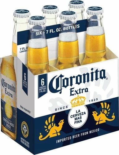 Party Planet Corona - 6 Pack 355ml Beer/Wine/Chocolate/Lollies