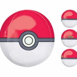 Not Specified Send Balloons Pokeball Foil Balloon - Helium Filled Or Flat
