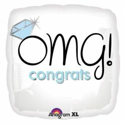 Not Specified Wedding / Engagement Foil - OMG! Congrats