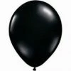 Not Specified Latex Balloons - 11" (28cm) Black Balloons Standard/Matte ~ Singles ~ Pack ~ Helium Filled ~ Flat