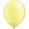 Not Specified Pastel Yellow Balloons Pearl ~ Singles ~ Pack ~ Helium Filled ~ Flat