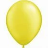 Not Specified Yellow Balloons Pearl ~ Singles ~ Pack ~ Helium Filled ~ Flat