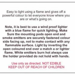 Stage FX Smoke Bomb Yellow | Coloured Smoke Emitter