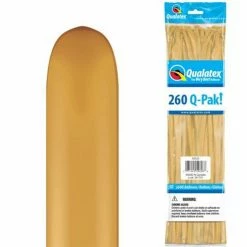 Jaz Trading Gold Twisting Balloon Pk50 Twisting/Animal Making Balloons