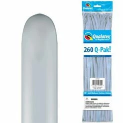 Jaz Trading Twisting/Animal Making Balloons Silver Twisting Balloon Pk50