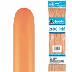 Jaz Trading Neon Orange Twisting Balloon Pk50