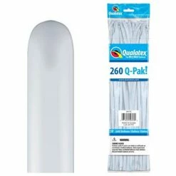 Jaz Trading Twisting/Animal Making Balloons White Twisting Balloon Pk50