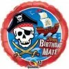 Not Specified Send Balloons Pirate Happy Birthday Foil Balloon