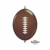 Not Specified Linking Balloons Football Latex Balloons Pk10