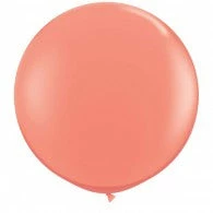 Not Specified Latex Balloons - 35" (90cm) Round Coral Balloon 90cm