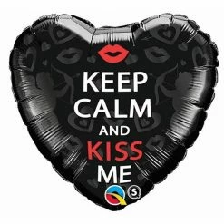 Not Specified Keep Calm & Kiss Me Balloon - Bouquet Or Single