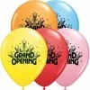 Not Specified Grand Opening Balloons Assorted - Singles Or Packs - Helium Filled Or Flat Printed Balloons